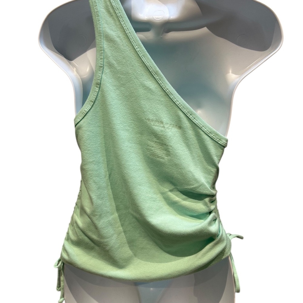 Sanrio Hello Kitty & Friends Better Together One Shoulder Ruched Tank Top Large - Picture 9 of 11